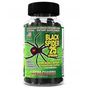 Cloma Pharma - Black Spider 100 Caps