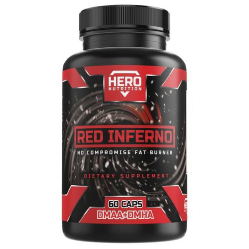 Hero Nutrition Red Inferno DMAA DMHA 60 caps